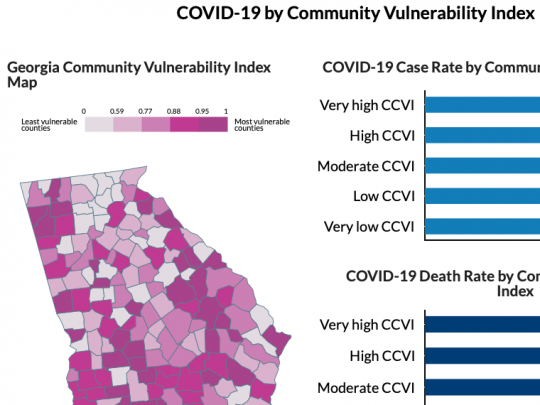 New Georgia COVID-19 data adds important local dimension to national tracking tool